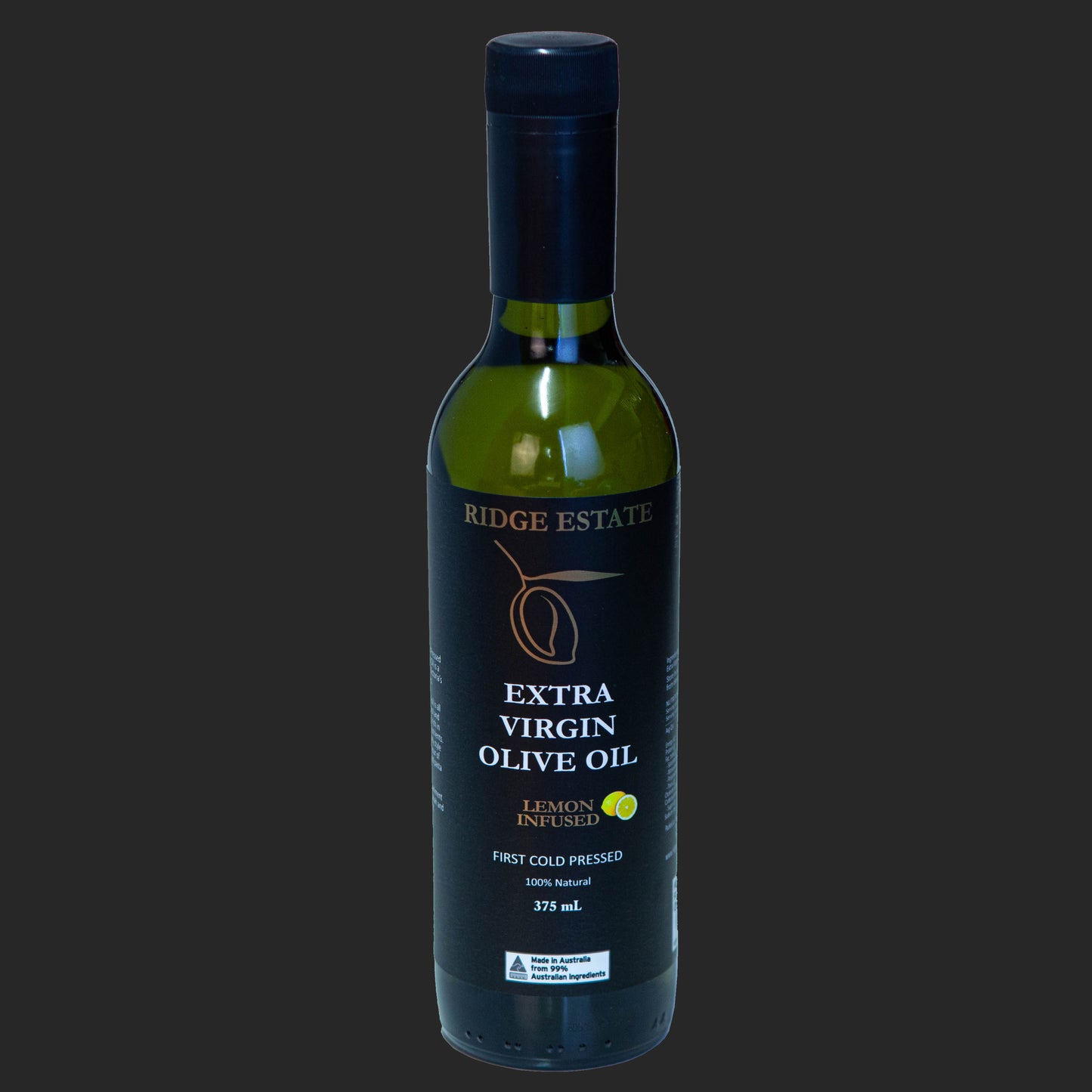 375ml Extra Virgin Olive Oil - Lemon Infused