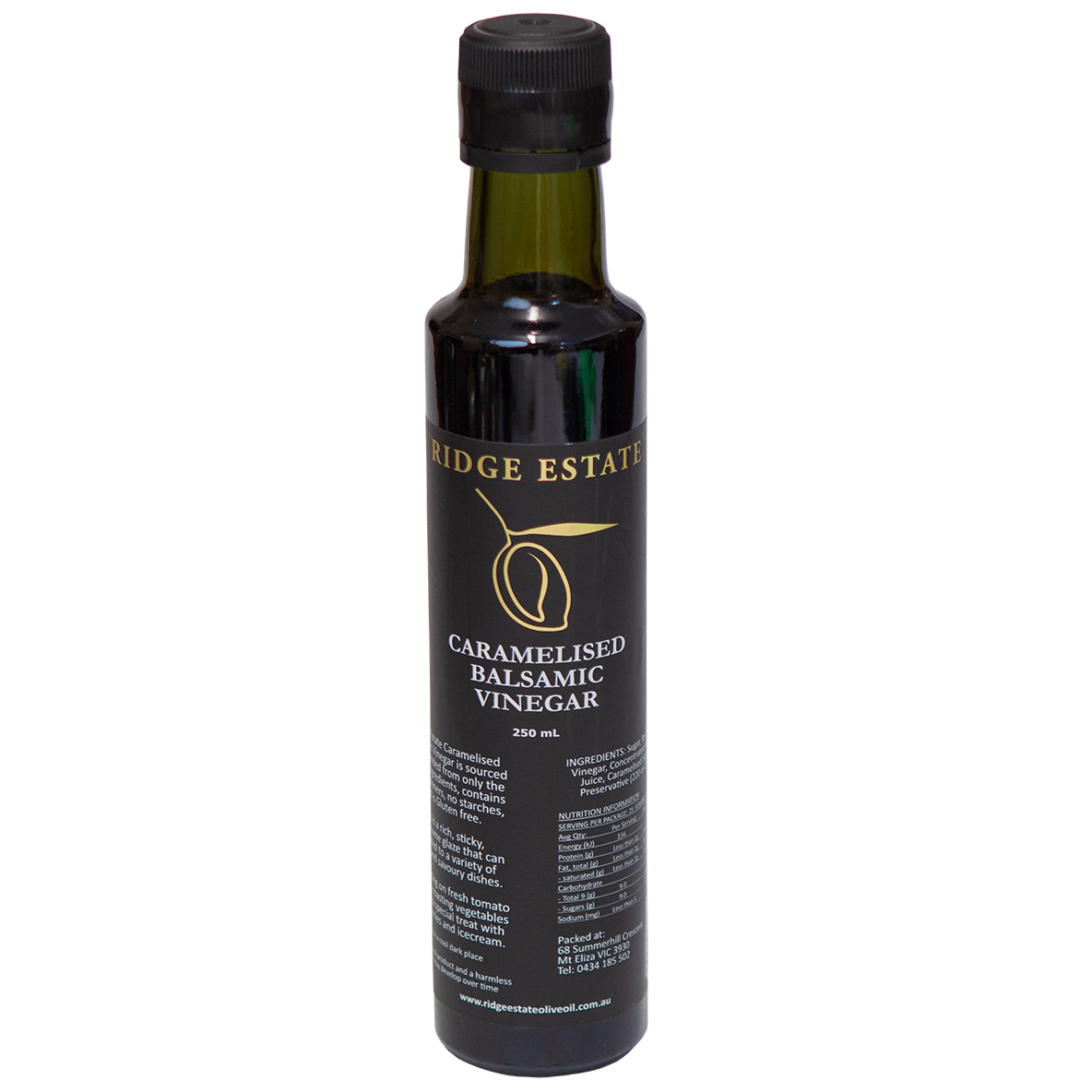 250ml Caramelised Balsamic Vinegar Ridge Estate